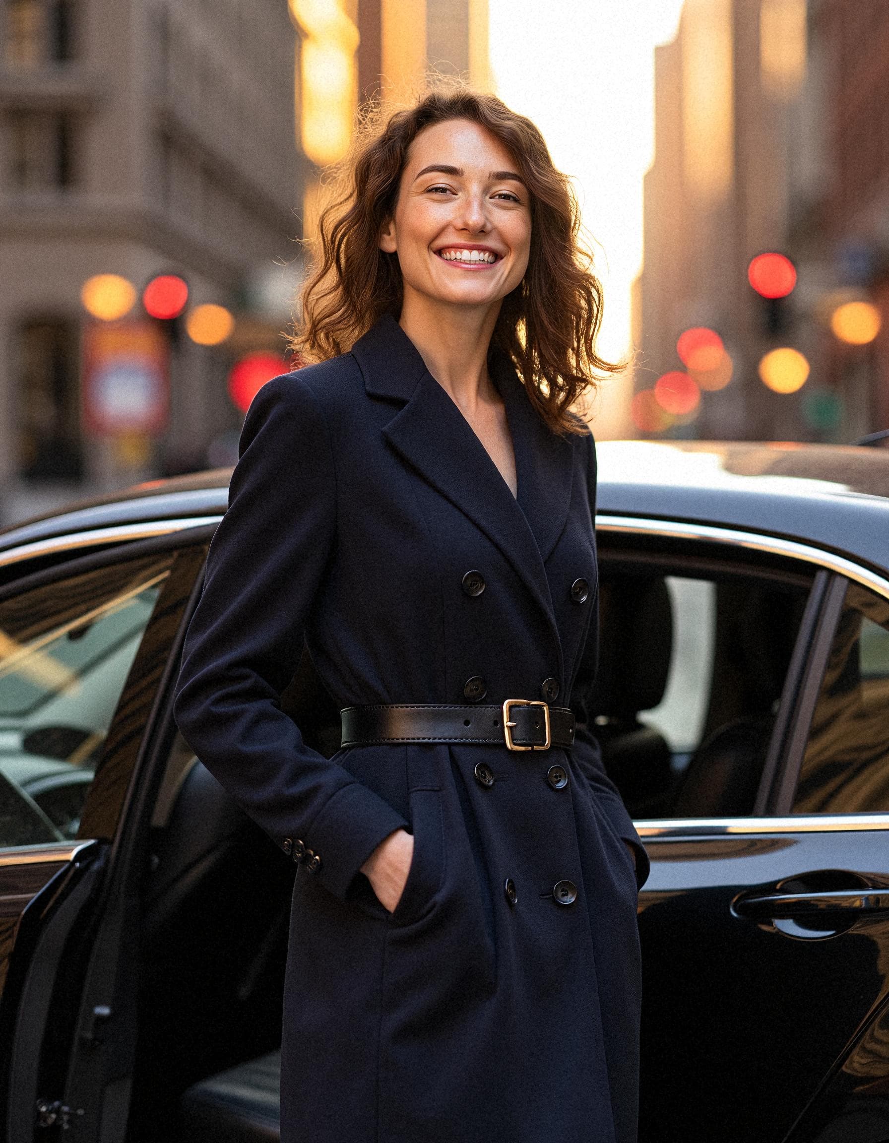 Professional male customer