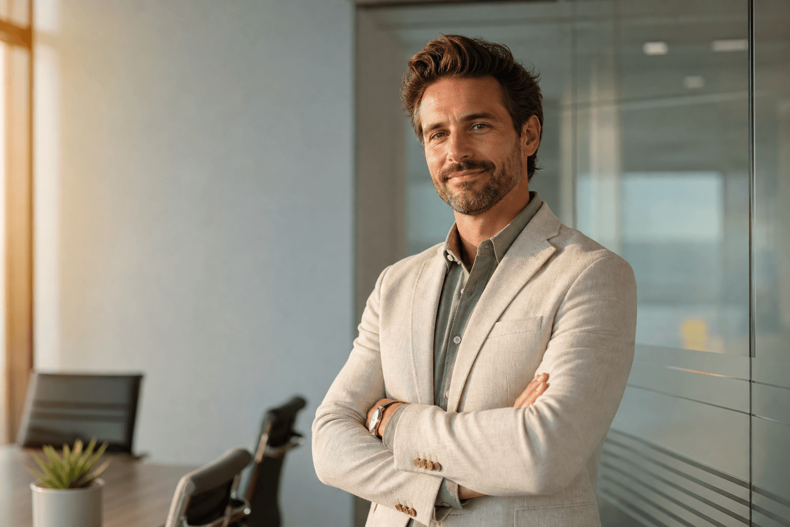 Editorial headshot illustrating corporate headshots scottsdale — produced with QuickAI Headshots.