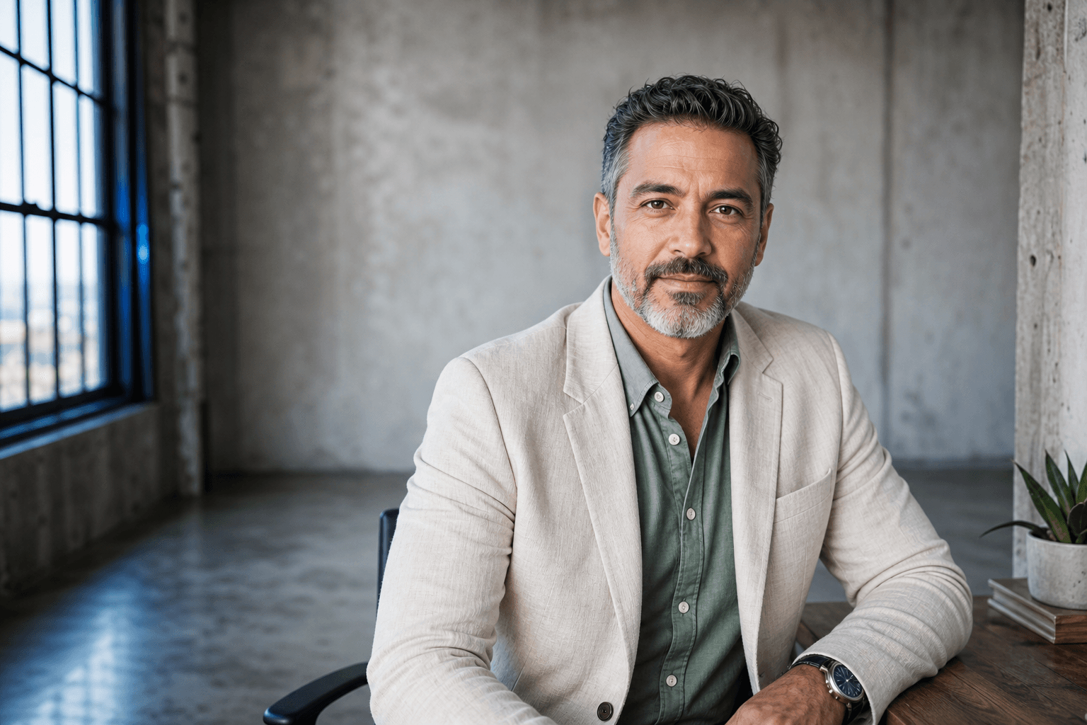 Editorial headshot illustrating headshots dallas — produced with QuickAI Headshots.