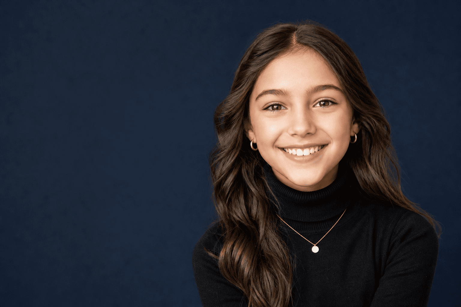 Editorial headshot illustrating headshots for kids — produced with QuickAI Headshots.